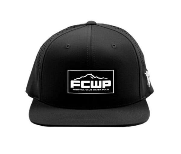 FCWP Hat - White Retro / Black Flat