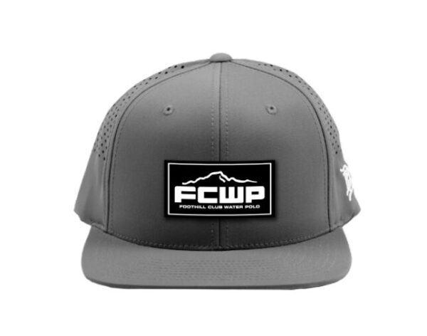 FCWP Hat - White Retro / Grey Flat