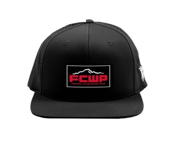 FCWP Hat - Red Retro / Black Flat