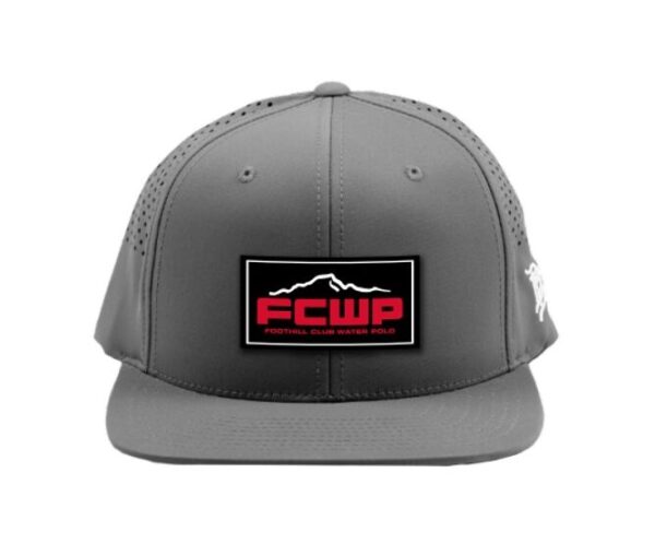 FCWP Hat - Red Retro / Grey Curved