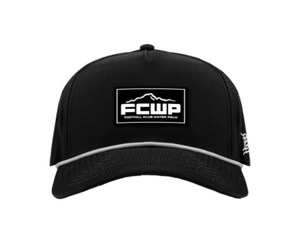 FCWP Hat - White Retro / Black Curved